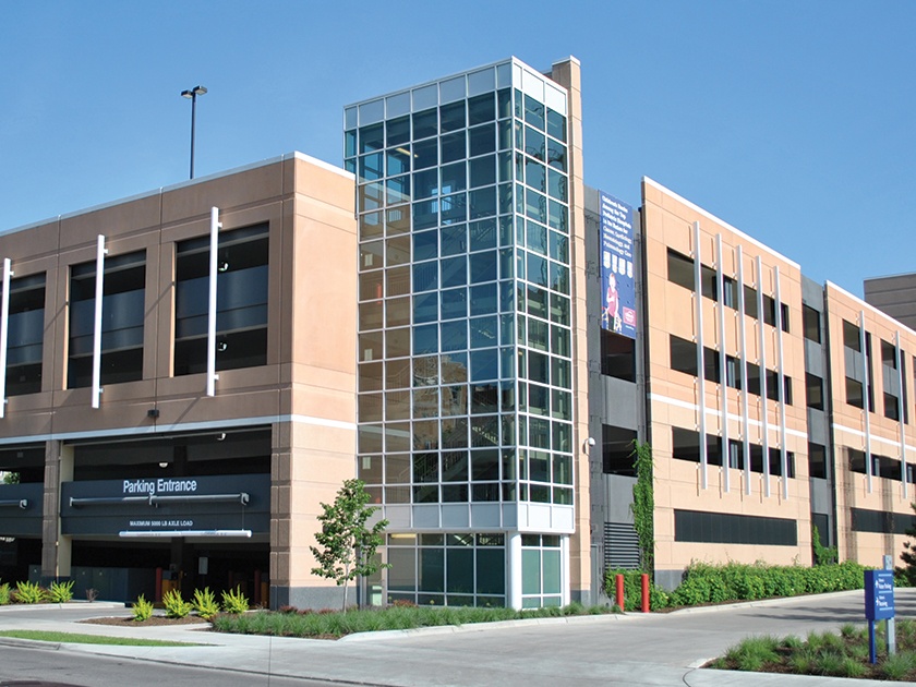 Children's Hospital Ramp Knutson Construction